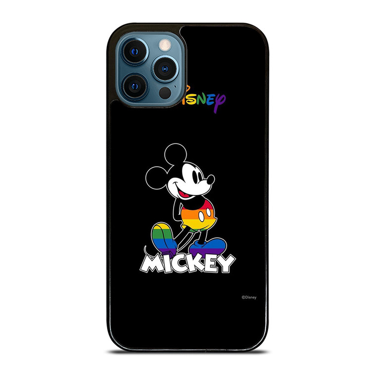 MICKEY MOUSE CARTOON BLACK DISNEY iPhone 12 Pro Max Case Cover