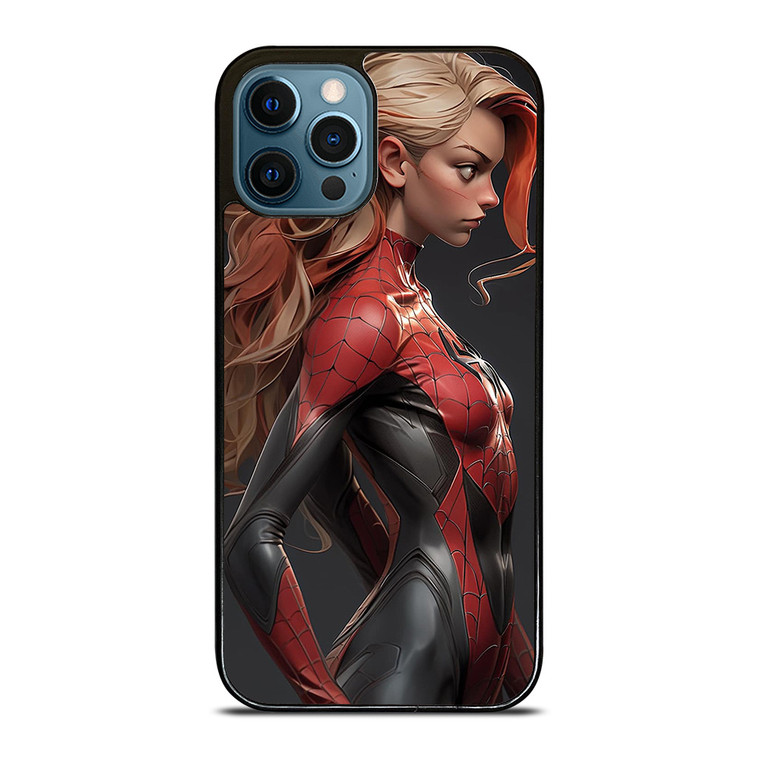 SPIDER GIRL SEXY CARTOON MARVEL COMICS iPhone 12 Pro Max Case Cover