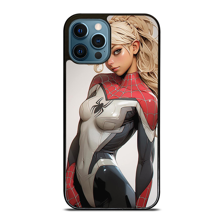 SPIDER GIRL SEXY MARVEL COMICS CARTOON iPhone 12 Pro Max Case Cover