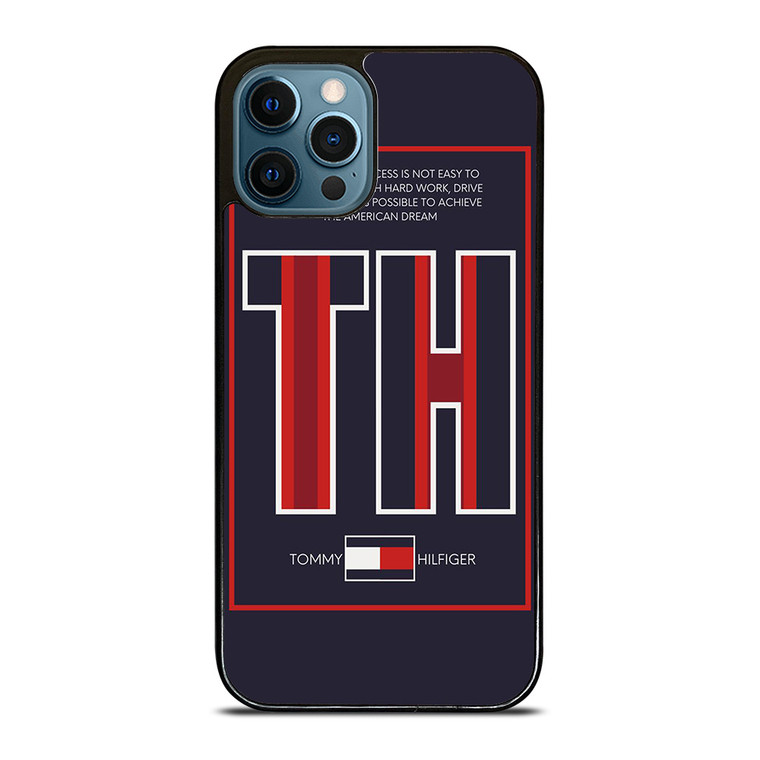 TOMMY HILFIGER TH FASHION LOGO AMERICAN DREAM iPhone 12 Pro Max Case Cover