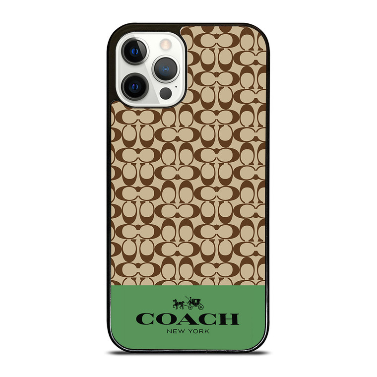COACH NEW YORK LOGO EMBLEM iPhone 12 Pro Case Cover
