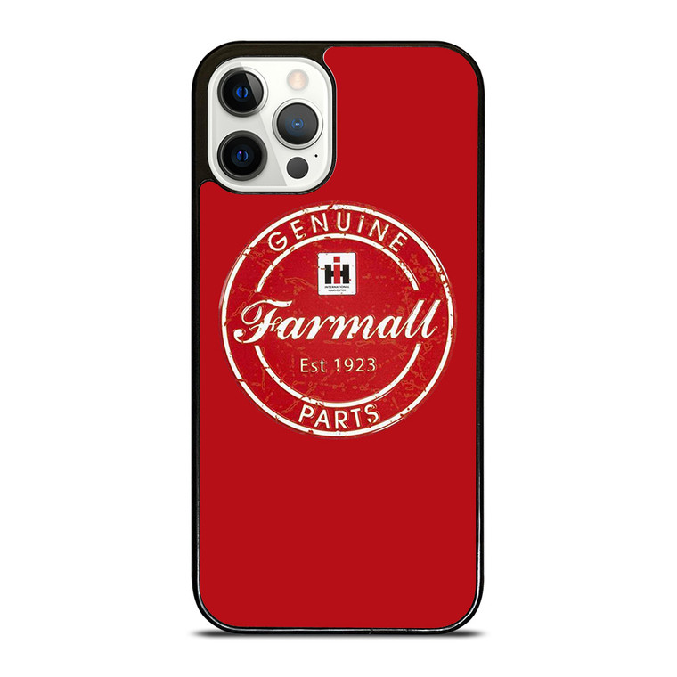 IH INTERNATIONAL HARVESTER FARMALL LOGO TRACTOR PARTS EST 1923 iPhone 12 Pro Case Cover