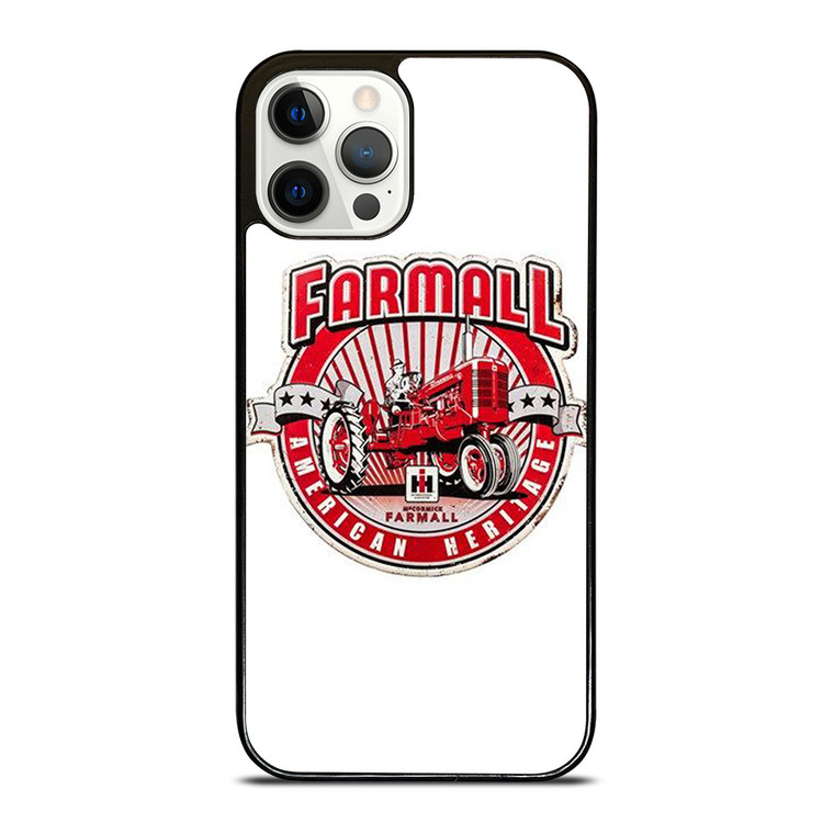IH INTERNATIONAL HARVESTER FARMALL TRACTOR LOGO AMREICAN HERITAGE iPhone 12 Pro Case Cover
