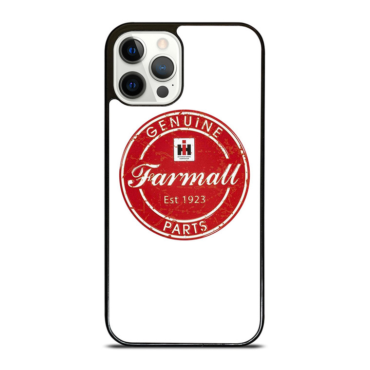 IH INTERNATIONAL HARVESTER FARMALL TRACTOR LOGO PARTS EST 1923 iPhone 12 Pro Case Cover