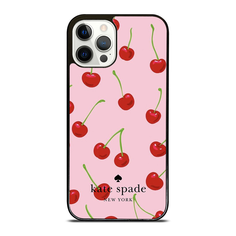 KATE SPADE NEW YORK LOGO CHERRY ICON iPhone 12 Pro Case Cover