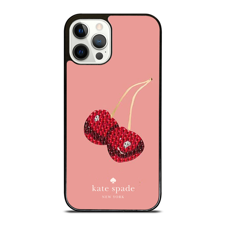 KATE SPADE NEW YORK LOGO CHERRY iPhone 12 Pro Case Cover