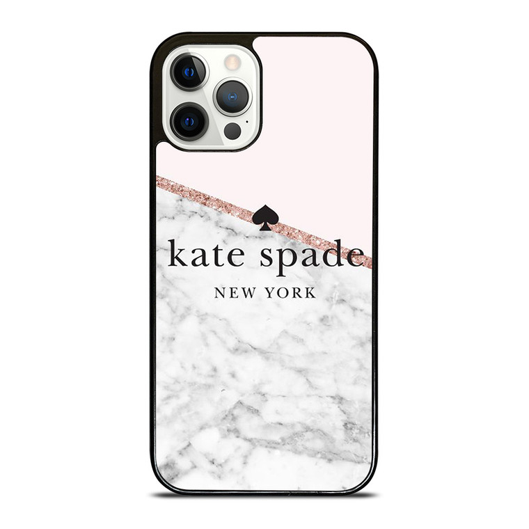 KATE SPADE NEW YORK LOGO MARBLE ICON iPhone 12 Pro Case Cover