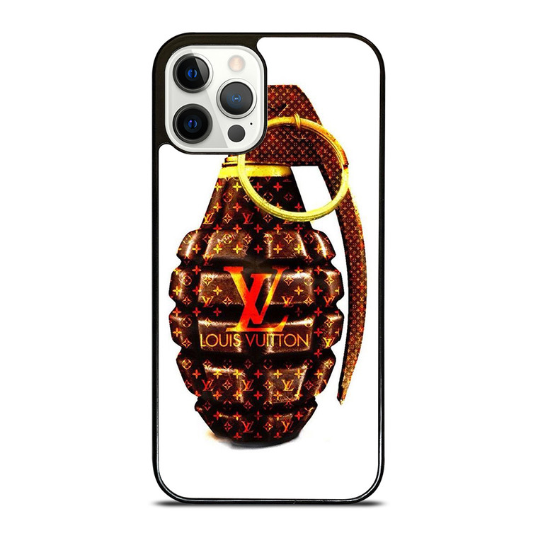 LOUIS VUITTON LV LOGO GOLDEN GRENADE iPhone 12 Pro Case Cover