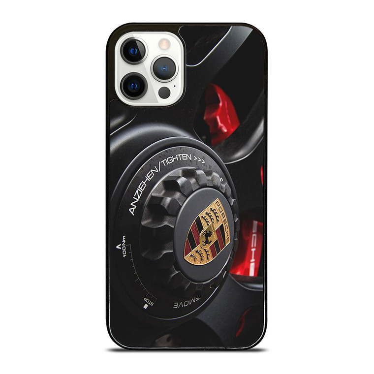 PORSCHE WHEEL LOGO ICON iPhone 12 Pro Case Cover