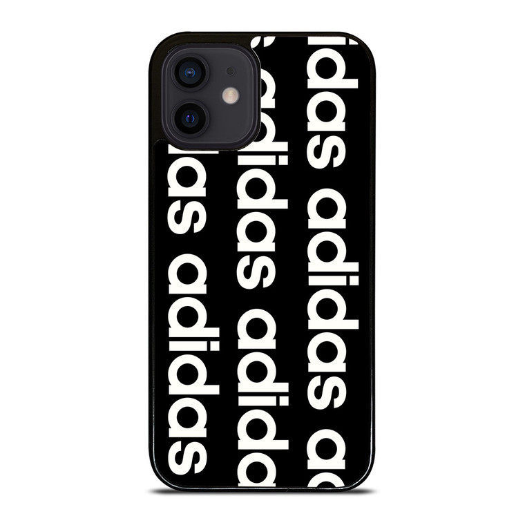 ADIDAS WORD MARK PATTERN iPhone 12 Mini Case Cover
