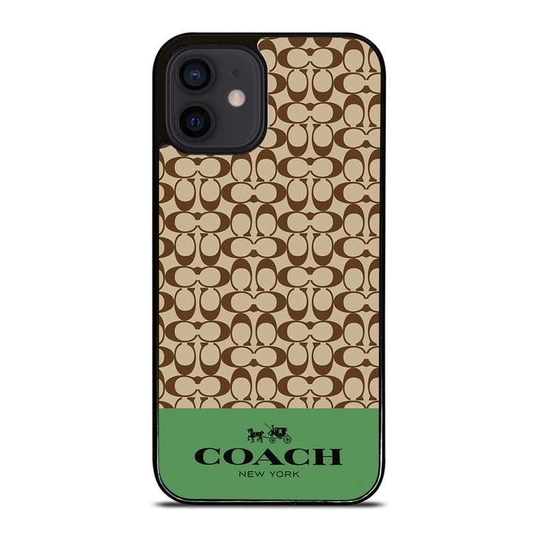 COACH NEW YORK LOGO EMBLEM iPhone 12 Mini Case Cover