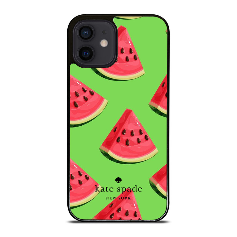 KATE SPADE NEW YORK FASHION LOGO WATER MELON ICON iPhone 12 Mini Case Cover