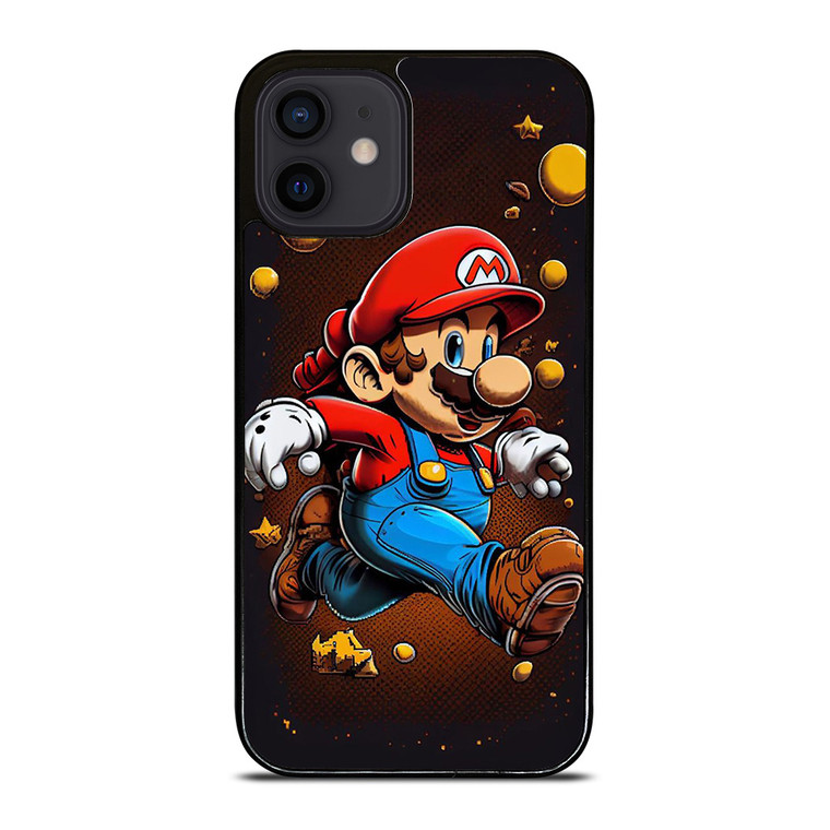 MARIO BROSS GAME CARTOON iPhone 12 Mini Case Cover