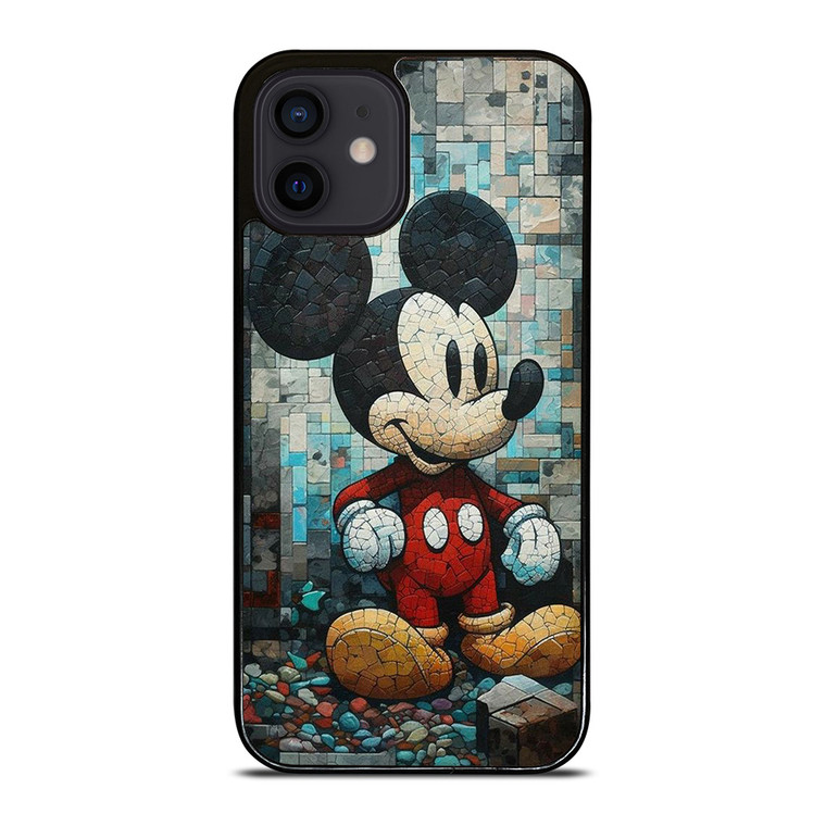 MICKEY MOUSE DISNEY MOZAIC iPhone 12 Mini Case Cover