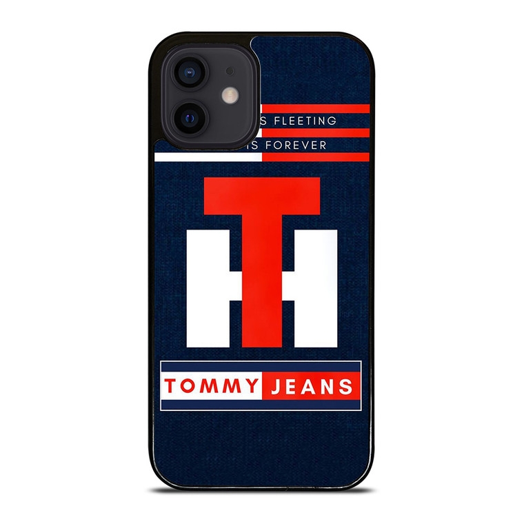 TOMMY HILFIGER JEANS TH LOGO STYLE IS FOREVER iPhone 12 Mini Case Cover
