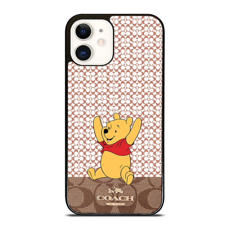 COACH NEW YORK LOGO WINNIE THE POOH DISNEY iPhone 12 Case Cover