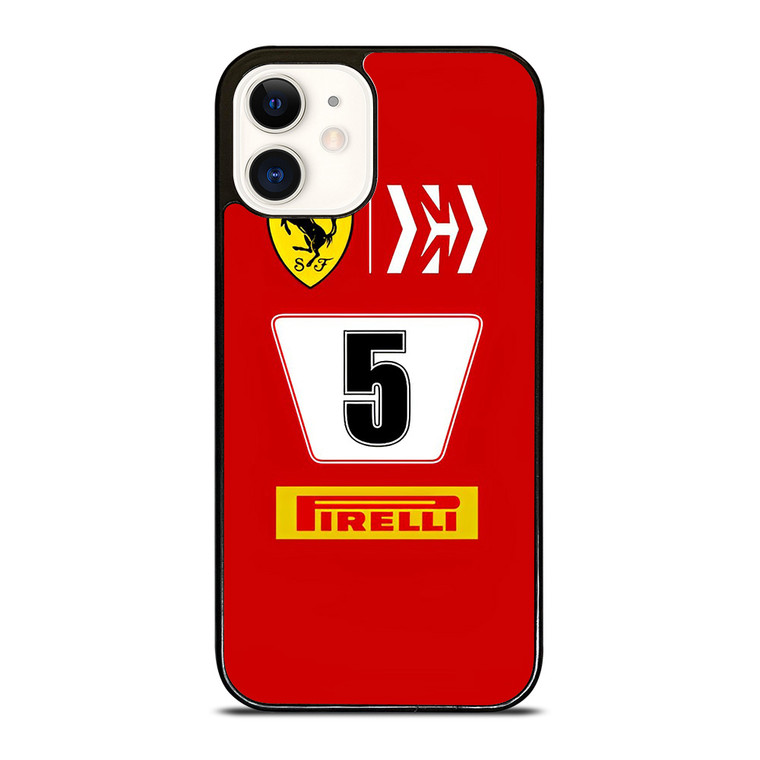 FERRARI PIRELLI LOGO iPhone 12 Case Cover