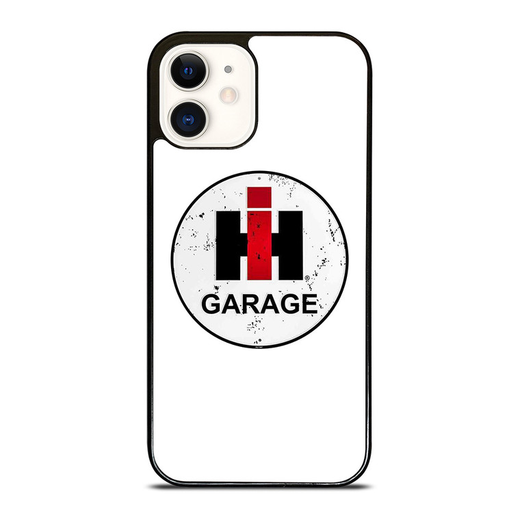 IH INTERNATIONAL HARVESTER FARMALL LOGO TRACTOR GARAGE iPhone 12 Case Cover