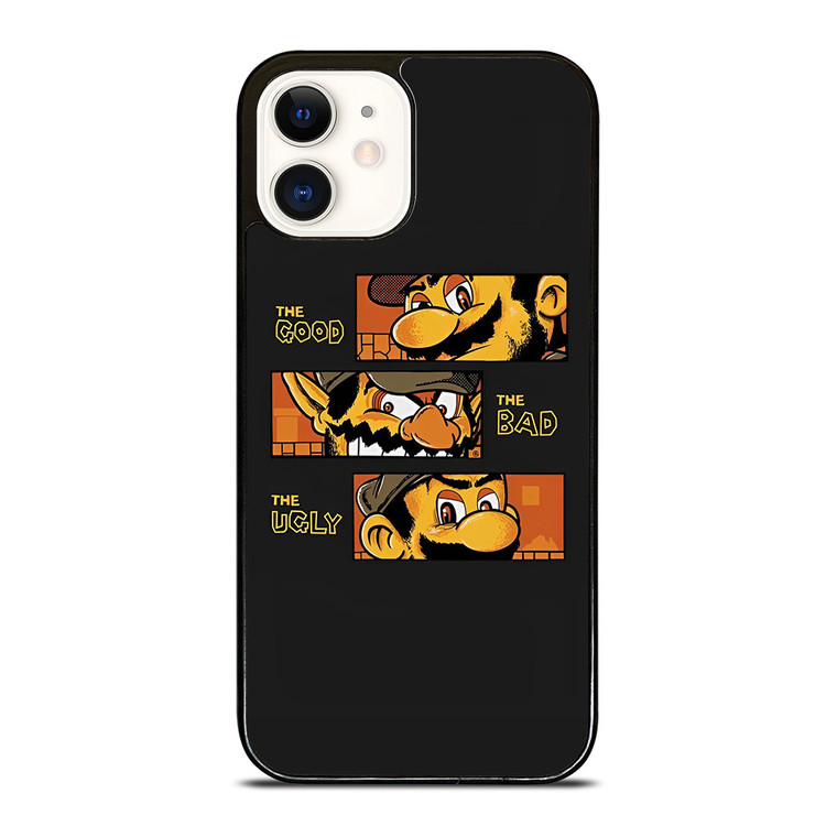 MARIO BROSS THE GOOD BAD UGLY iPhone 12 Case Cover