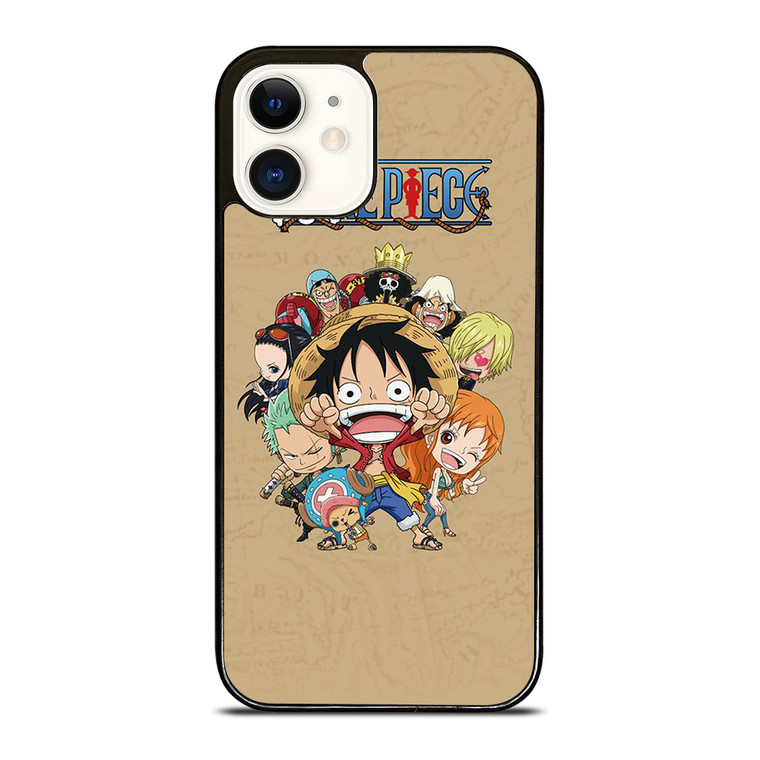 ONE PIECE CUTE MINI CHARACTER ANIME MANGE iPhone 12 Case Cover