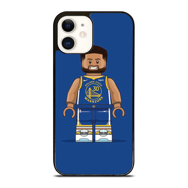 STEPHEN CURRY GOLDEN STATE WARRIORS NBA LEGO BASKETBALL iPhone 12 Case Cover