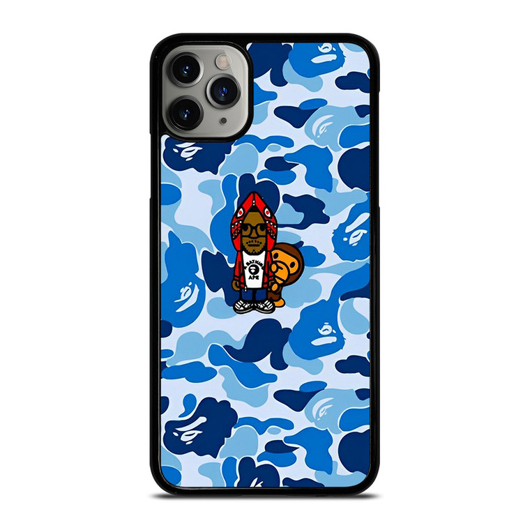 BABY MILO BATHING APE KID CUDI CAMO iPhone 11 Pro Max Case Cover