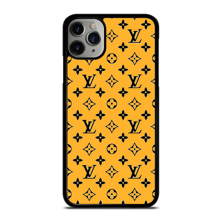 LOUIS VUITTON LV YELLOW PATERN ICON LOGO iPhone 11 Pro Max Case Cover