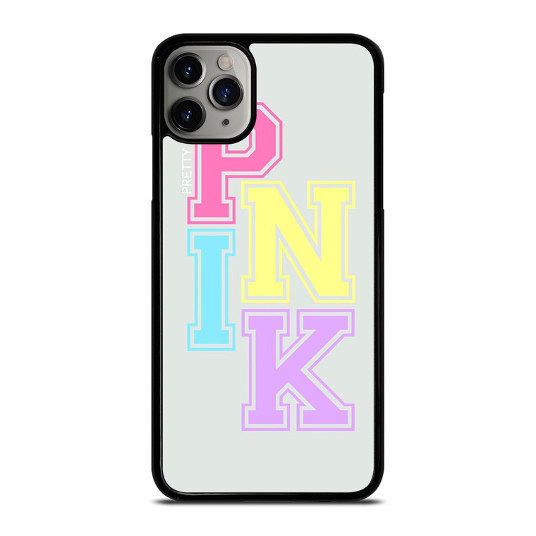 PINK NATION VICTORIA'S SECRET LOGO PRETTY IN ICON iPhone 11 Pro Max Case Cover