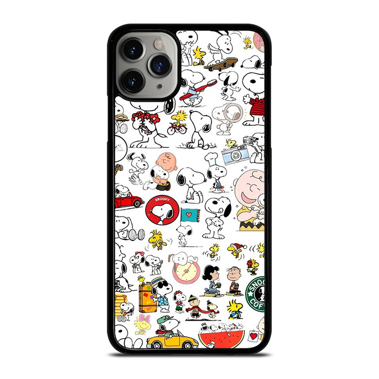 SNOOPY COFFEE THE PEANUTS iPhone 11 Pro Max Case Cover