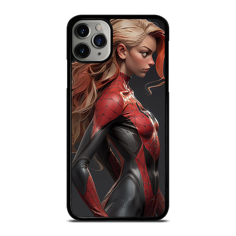 SPIDER GIRL SEXY CARTOON MARVEL COMICS iPhone 11 Pro Max Case Cover
