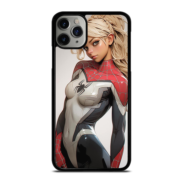 SPIDER GIRL SEXY MARVEL COMICS CARTOON iPhone 11 Pro Max Case Cover