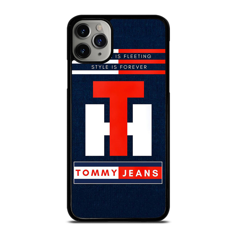 TOMMY HILFIGER JEANS TH LOGO STYLE IS FOREVER iPhone 11 Pro Max Case Cover