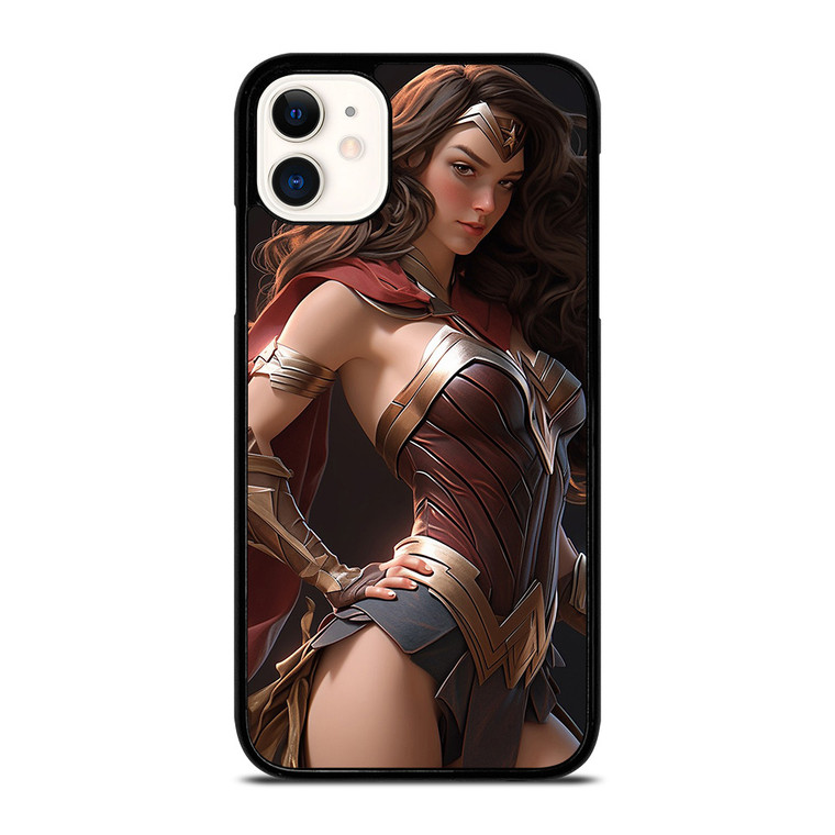 BEAUTIFUL WONDER WOMAN DC COMIC SUPERHERO iPhone 11 Case Cover