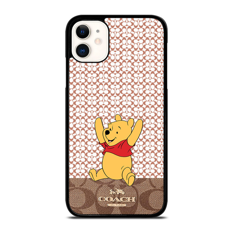 COACH NEW YORK LOGO WINNIE THE POOH DISNEY iPhone 11 Case Cover