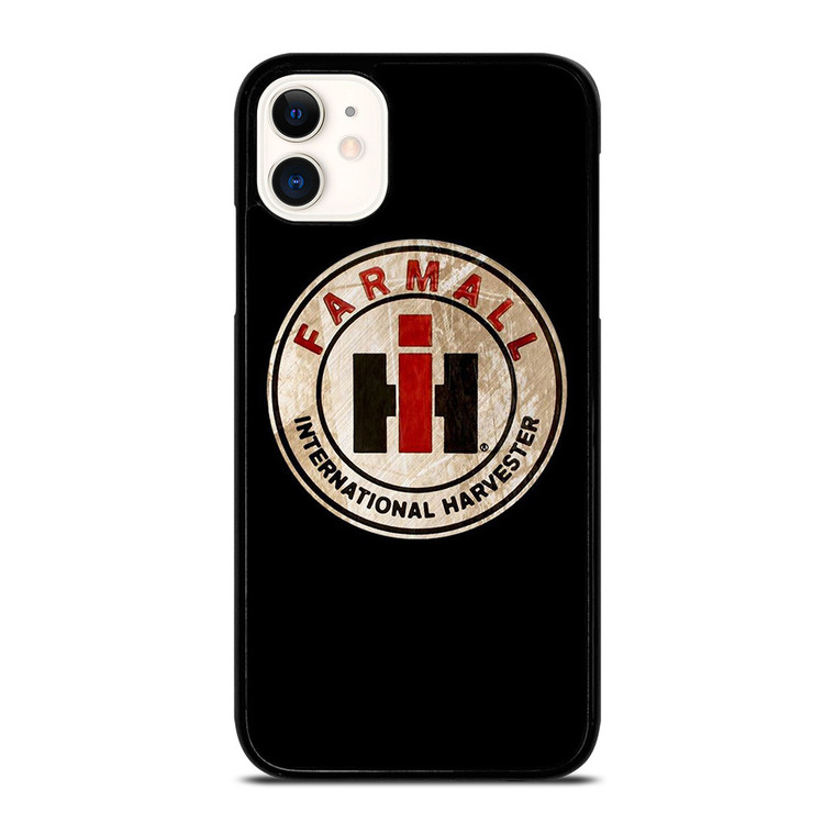 IH INTERNATIONAL HARVESTER FARMALL LOGO TRACTOR EMBLEM iPhone 11 Case Cover