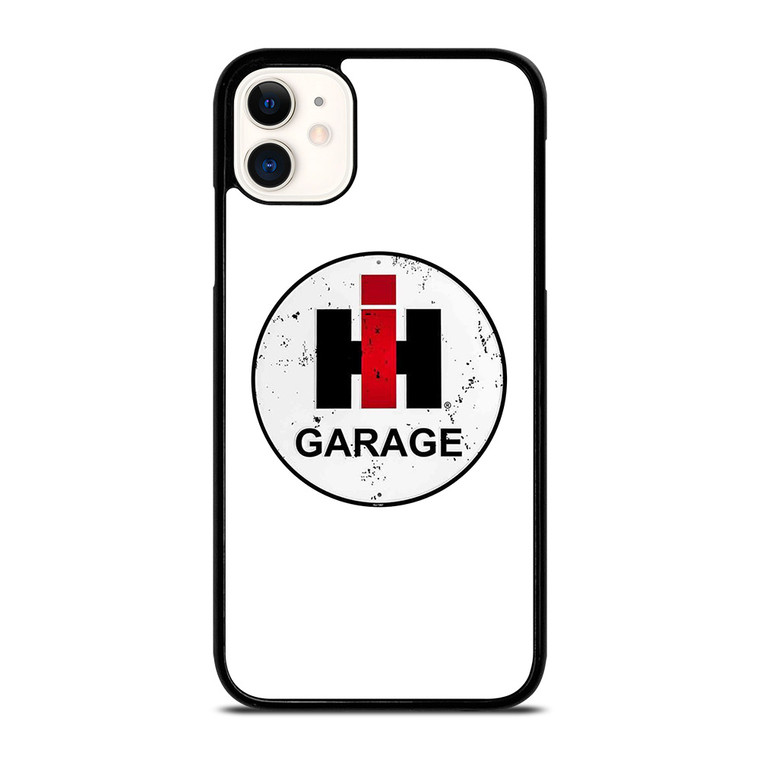 IH INTERNATIONAL HARVESTER FARMALL LOGO TRACTOR GARAGE iPhone 11 Case Cover