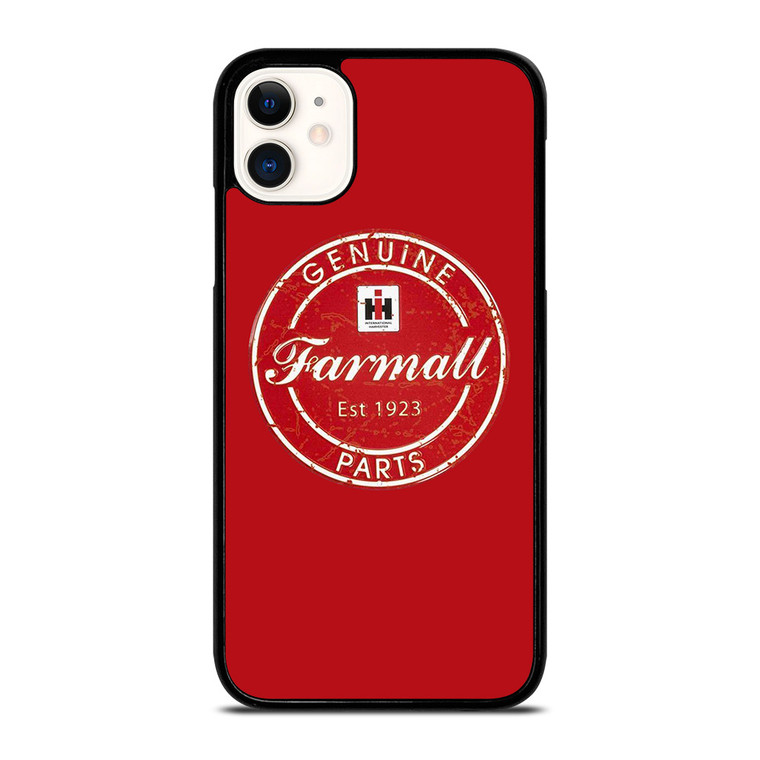 IH INTERNATIONAL HARVESTER FARMALL LOGO TRACTOR PARTS EST 1923 iPhone 11 Case Cover