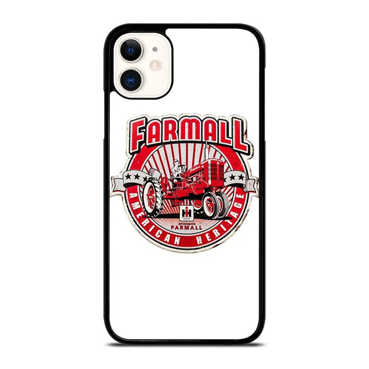 IH INTERNATIONAL HARVESTER FARMALL TRACTOR LOGO AMREICAN HERITAGE iPhone 11 Case Cover