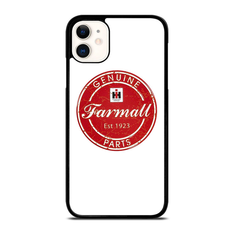 IH INTERNATIONAL HARVESTER FARMALL TRACTOR LOGO PARTS EST 1923 iPhone 11 Case Cover
