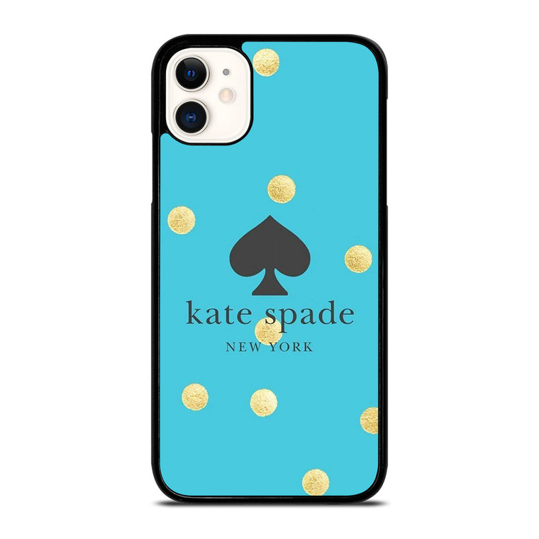 KATE SPADE NEW YORK LOGO BLUE ICON iPhone 11 Case Cover
