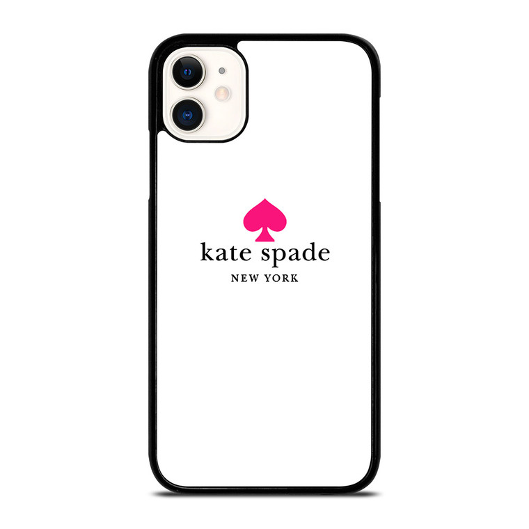 KATE SPADE NEW YORK LOGO PINK ICON iPhone 11 Case Cover