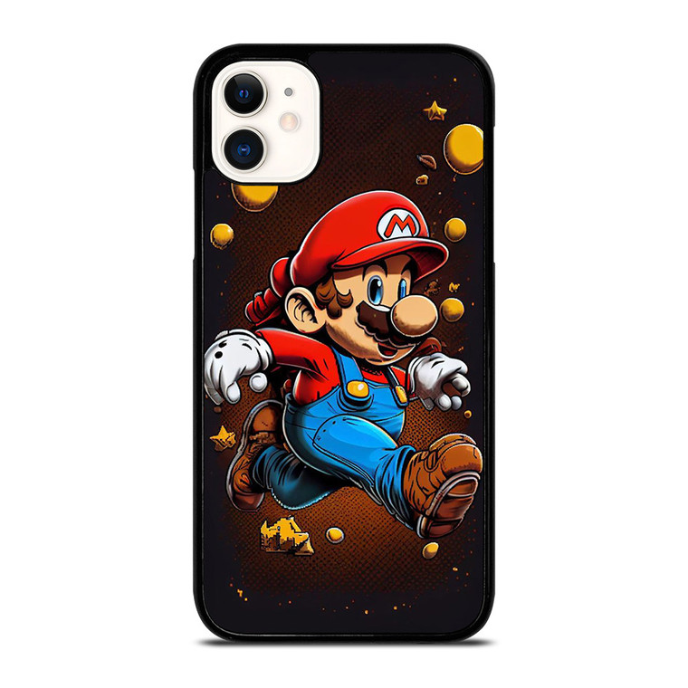 MARIO BROSS GAME CARTOON iPhone 11 Case Cover