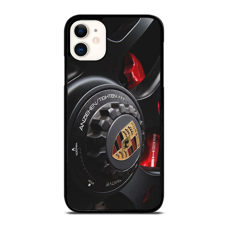 PORSCHE WHEEL LOGO ICON iPhone 11 Case Cover