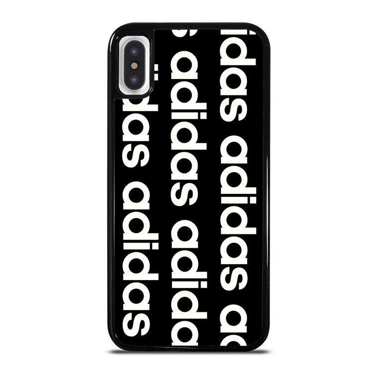 ADIDAS WORD MARK PATTERN iPhone X / XS Case Cover