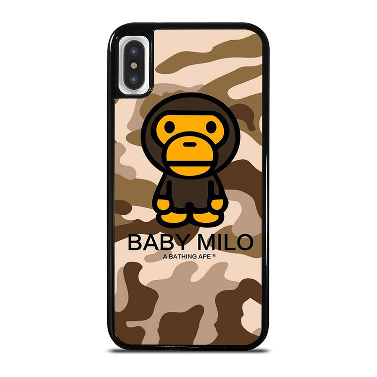 BABY MILO BATHING APE CAMO iPhone X / XS Case Cover