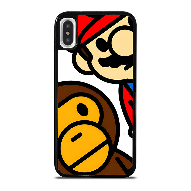 BABY MILO BATHING APE MARIO BROSS iPhone X / XS Case Cover