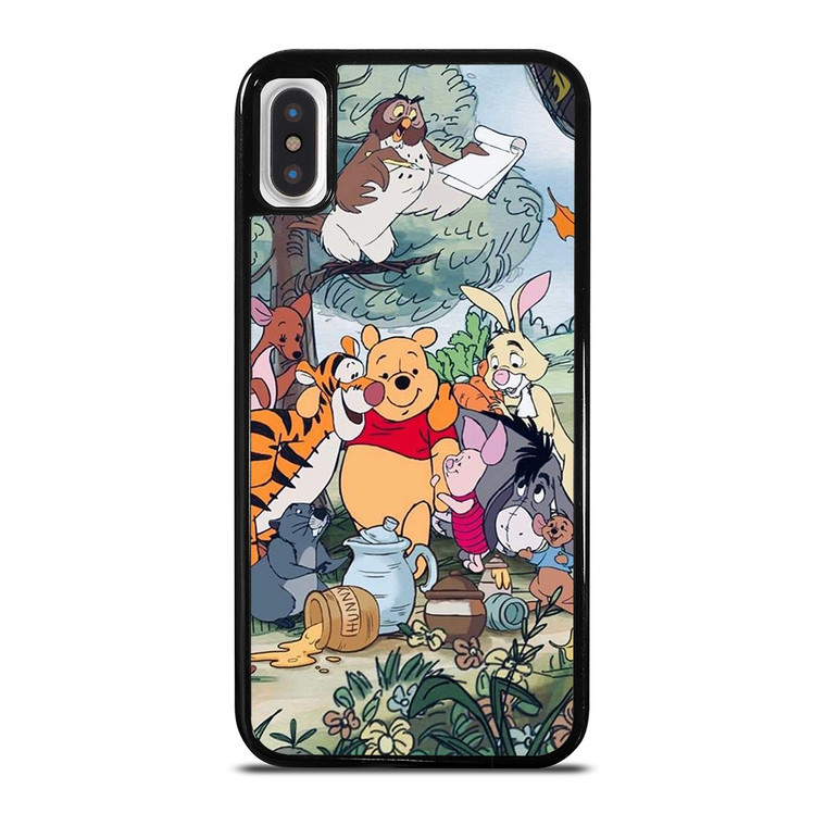 CARTOON WINNIE THE POOH AND FRIENDS DISNEY iPhone X / XS Case Cover