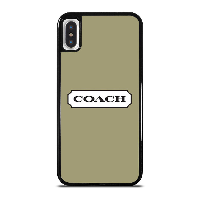 COACH NEW YORK LOGO ICON iPhone X / XS Case Cover