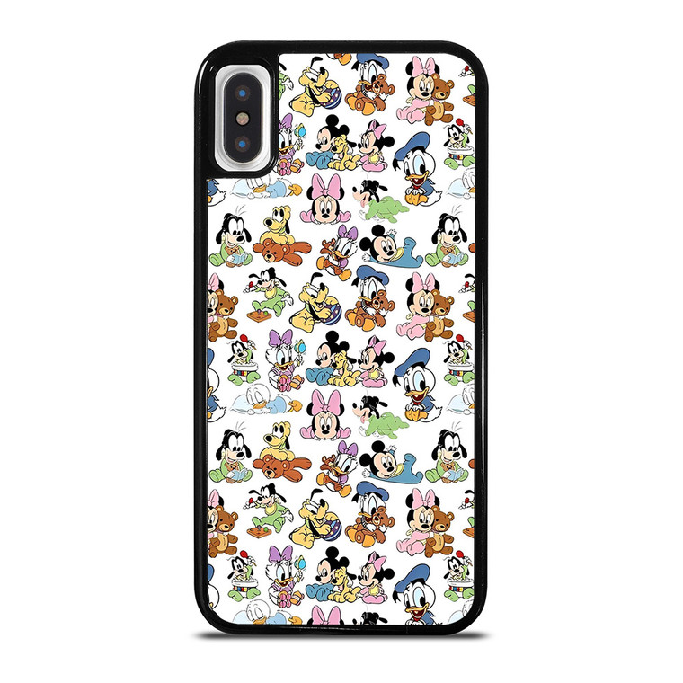 DISNEY KIDS CHARACTERS KICKEY DONALD GOOFY iPhone X / XS Case Cover