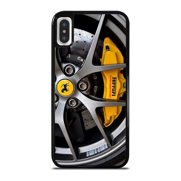 FERRARI WHEEL LOGO ICON iPhone X / XS Case Cover